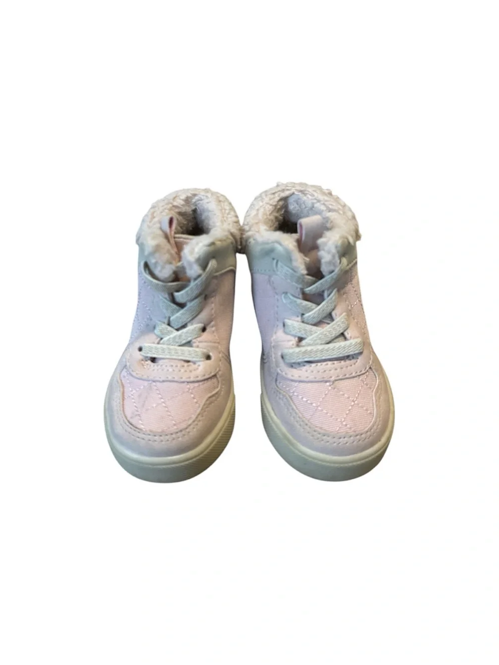 Oshkosh B’Gosh Sherpa Lined Pink High Top Sneakers - Size 4